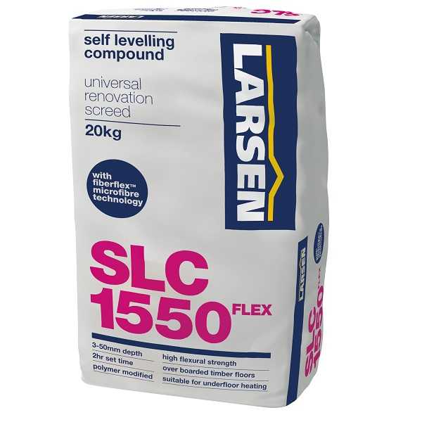 Larsen SLC 1550 Self-Leveling Compound 3-50mm Professional - 20kg