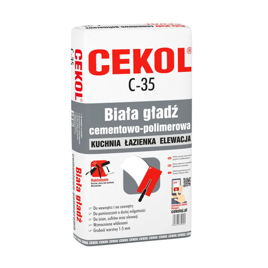 Cekol C-35 Smooth render - 5kg