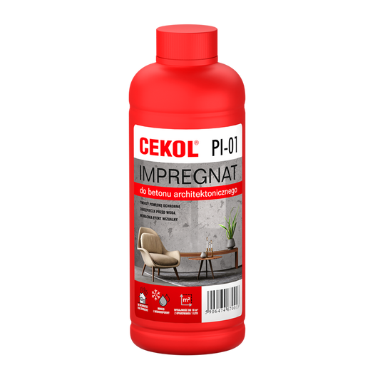Cekol PI-01 impregnate for architectural concrete-1L