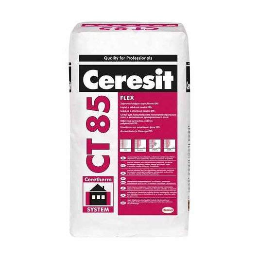 Ceresit CT85 mesh and polystyrene adhesive - 25kg