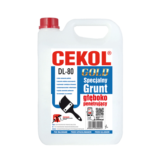 Cekol DL-80 deep penetrating primer - 10kg