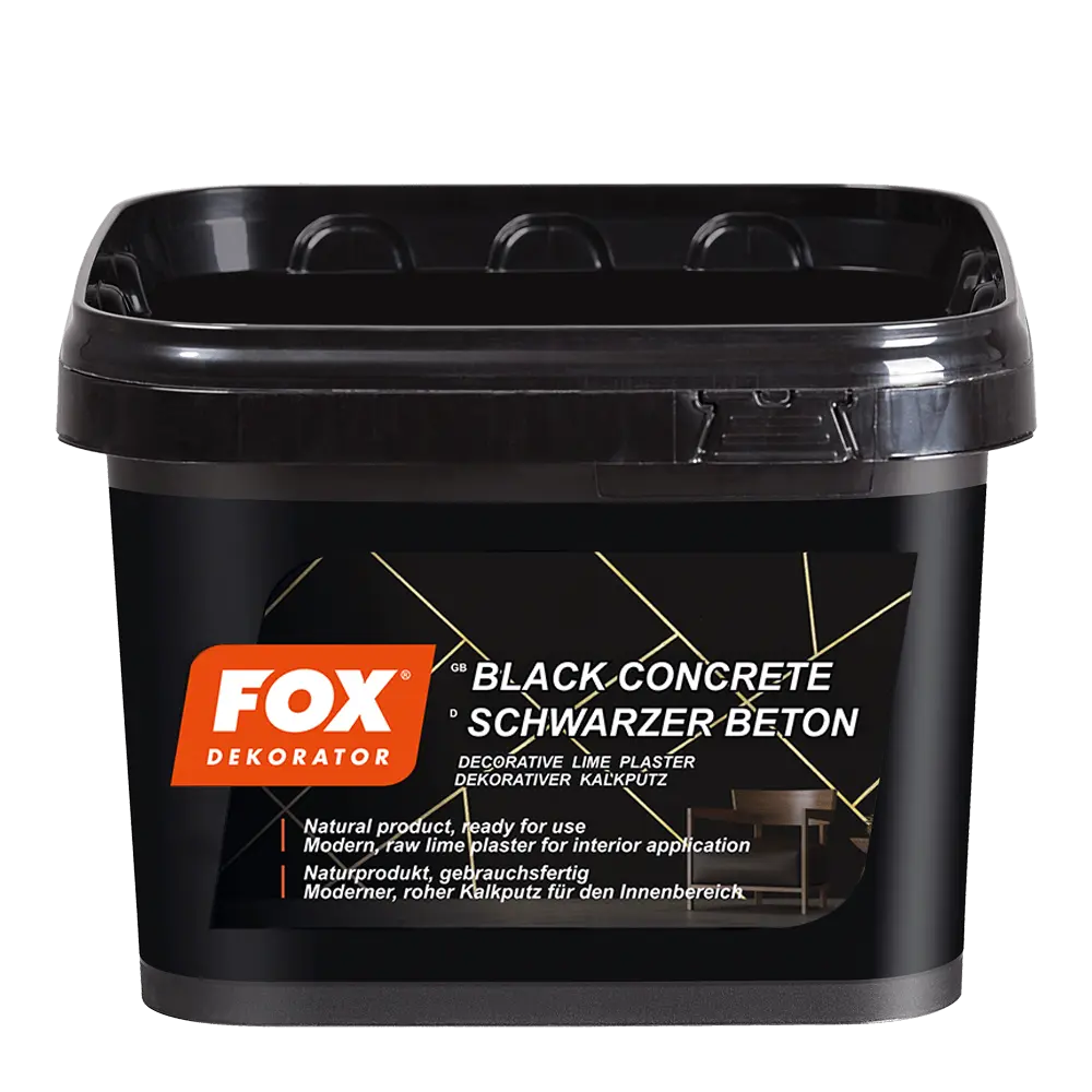 FOX Dekorator Black Concrete - 14kg