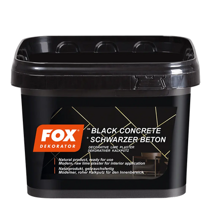 FOX Dekorator Black Concrete - 14kg